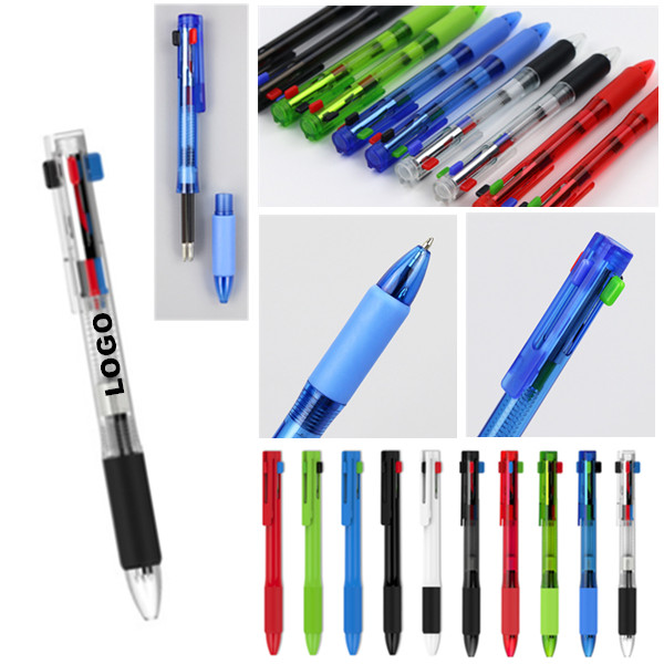 4-In-1 Multicolor Ballpoint Pen – Promogifts4you